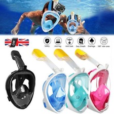 Kids Adults Snorkel Face Mask
