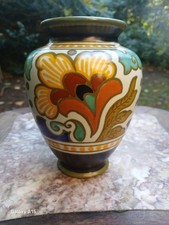BEAUTIFUL GOUDA HOLLAND POTTERY VASE PEGGY