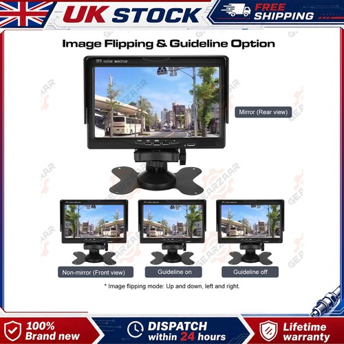Car reversing camera 7 - reversing, 7"