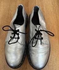 Dr Martens Silver Shoes 1461