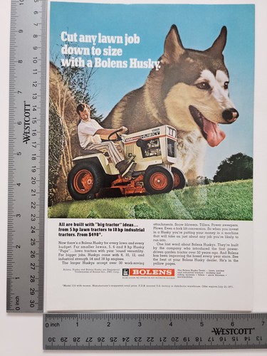 Authentic bolens husky lawn - husky,