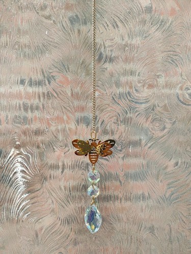 Bee themed crystal - bee,