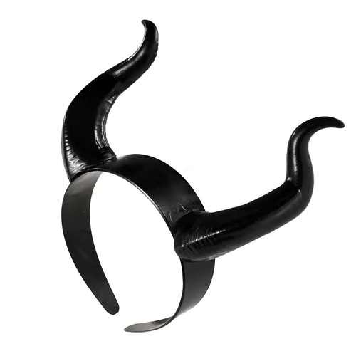 Women black witch horns - women,
