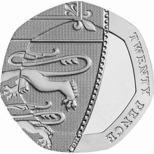 20p British UK Proof Twenty