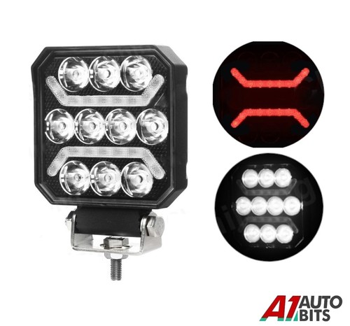 Inch led red work light - inch,