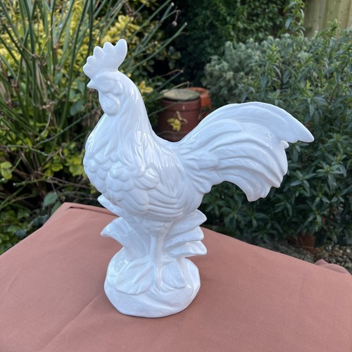 Ceramic cockerel ornament - cockerel,