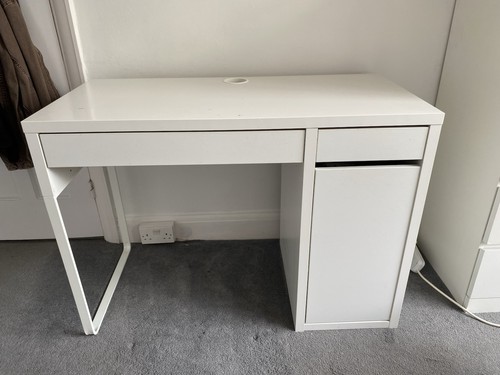 White ikea micke desk - micke, or