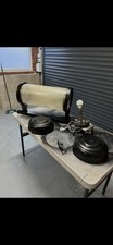 Vintage Barbers Pole/Lamp