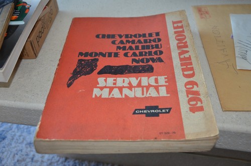 1979 chevrolet service manual - service,
