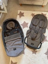 Occaro pushchair foot muff, seat liner and bumper bar