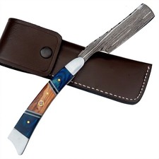 CUSTOM HANDMADE DAMASCUS RAZOR