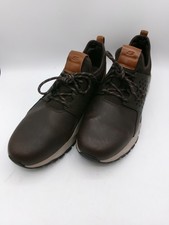 Men's Skechers Classic Fit Shoes UK9 Brown Leather Air Cooled Memory Foam