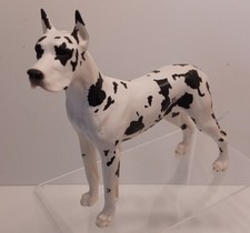 North Light Great Dane Cropped Earred Harlequin 6" tall Wade