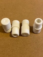 4x Ikea Stoppers for Brimnes Wardrobe, Plastic, Part # 123840 White