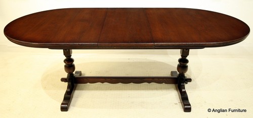 Old charm dining table extends - dining,