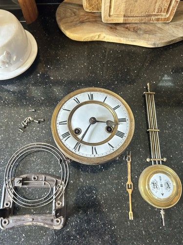 Vienna type wall clock - wall,
