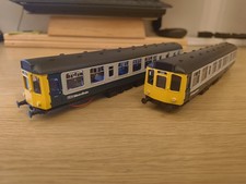 Hornby R30171 Class 110 DMU MetroTrain Blue And Grey Spares Or Repairs OO Gauge