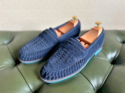 Office men woven suede - office,