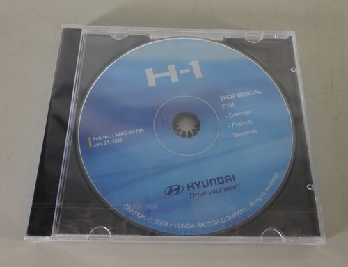 Workshop manual hyundai - cd,
