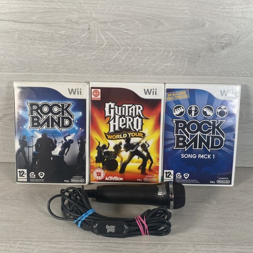 Nintendo wii guitar - wii, rock