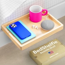 Bamboo Clip on Hanging Shelf