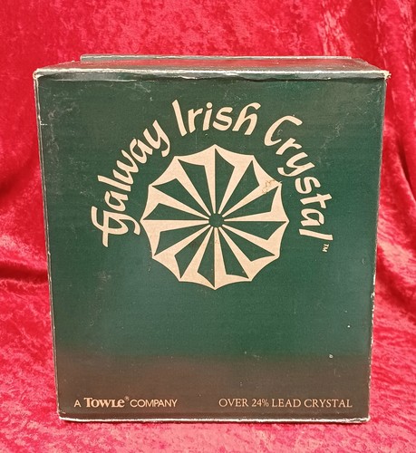 Galway irish lead crystal set - galway,