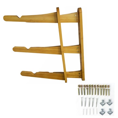 Surfboard rack bamboo board - surfboard,