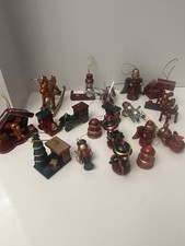 20 Vintage Wooden Tree Toy