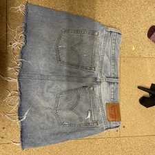 Levi’s Denim Mini Skirt Blue Size 28