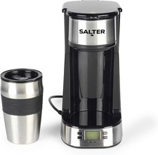 Salter EK2732 Digital Coffee Maker - Black/Stainless Steel RRP £40.00