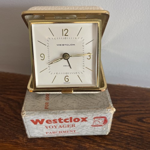 Vintage westclox voyager - westclox,