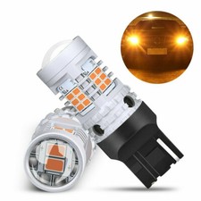 AUXITO 2PCS 7440 7443 LED Rear Turn Signal Blinker Light Bulb 3000K Amber Yellow