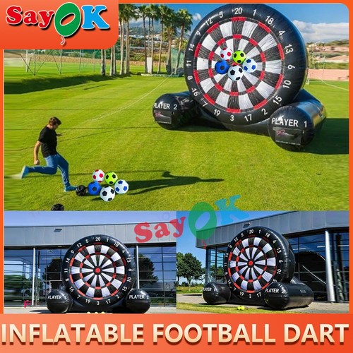 Inflatable football dart board - inflatable,