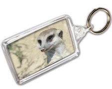 Meerkat Keyring Photo Keychain