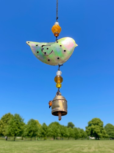 Bird iron wind chime with - chime,