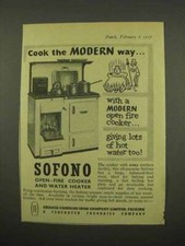 1957 Sofono Open-Fire Cooker