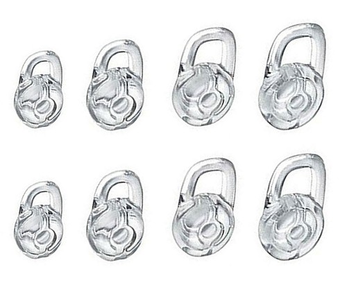 8pc ear gels - tips, for