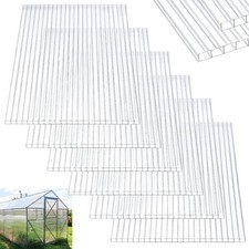 4mm Clear Twinwall Greenhouse