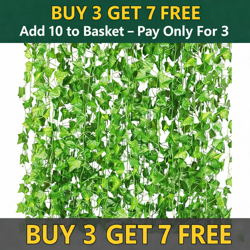 7ft artificial ivy garland - 7ft,