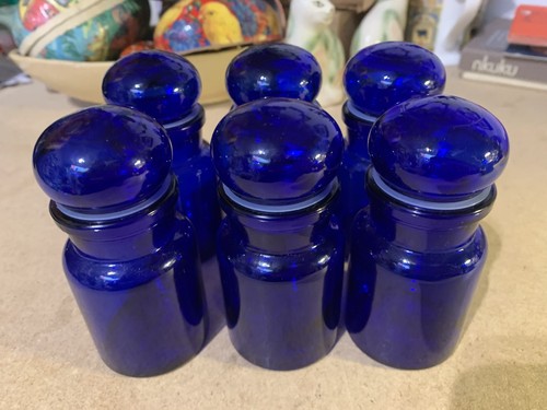 Set vintage mcm blue - set, of