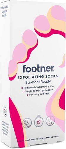Footner exfoliating foot mask - exfoliating,
