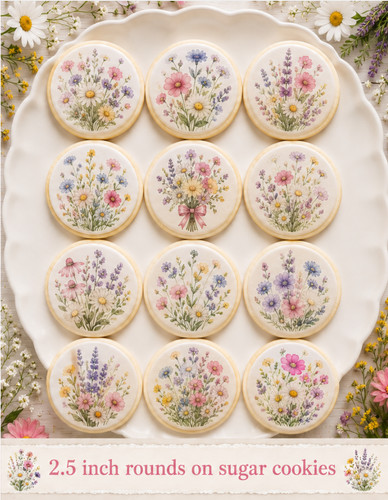 Count wildflowers edible - 12,