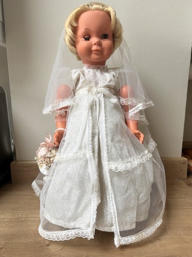 Creepy bride doll vintage - bride,