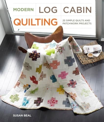 Modern log cabin quilting - log,