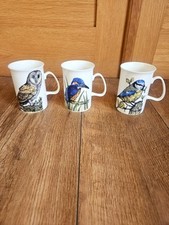 Waterside Fine China Bird Mugs