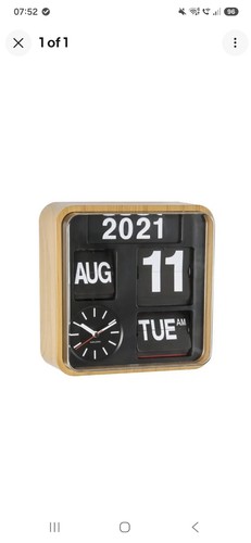 Karlsson wall clock mini flip - karlsson,