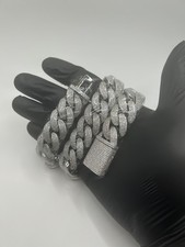 Moissanite Cuban Chain VVS1 4