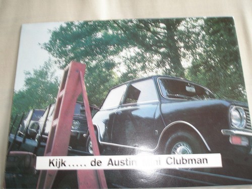Austin mini clubman brochure - austin,