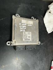2012 MERCEDES W204 C220 CDI ECU ENGINE CONTROL UNIT A6519007500 AUTOMATIC