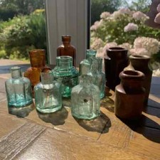 Antique Ink Wells, Vintage Ink